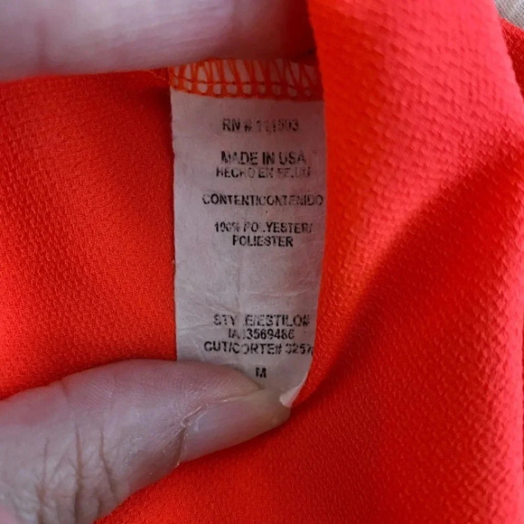 *EUC* Meraki Women's Cap Sleeve Button Down Back Blouse - Picture 4 of 4